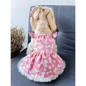 Daisy Print Pet Dress