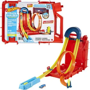 Mattel - Hot Wheels Track Builder Unlimited Fuel Can Stunt Box Playset  [COLLECTIBLES] Toy Car