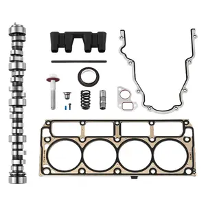 VEVOR Lifter Camshaft Kit, 13-Piece Set, Gray Cast Iron Engine Cam, Compatible with Norris trucks from 1999-2013 GM Gen3/4, Fit 1999-2013 LS-Based Engines (Silverado, Sierra, Tahoe, Yukon/LS1)