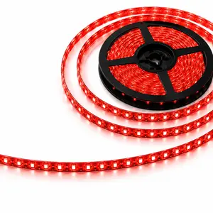 Perfect Holiday LED Strip Lights Ambient Decorative Lighting Flexible 300 LED 5M Red Indoor Use