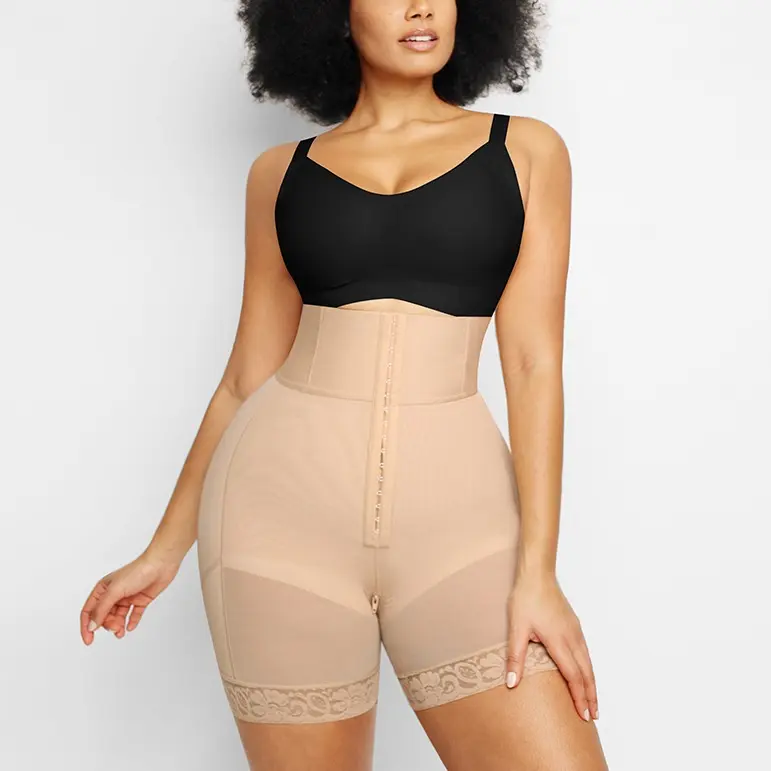 Hook-and-Eye Closure-Beige