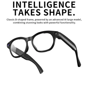 Ai Smart Glasses with 1080P HD Camera, 800w High Definition Recording, Translation Recognition, 290mah Long Battery Life, Cy03 Model