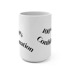 Confidence Mug, Motivational Coffee Cup, Inspirational Gift, Positive Affirmation Mug, Perfect for Home, Office, Celebrations