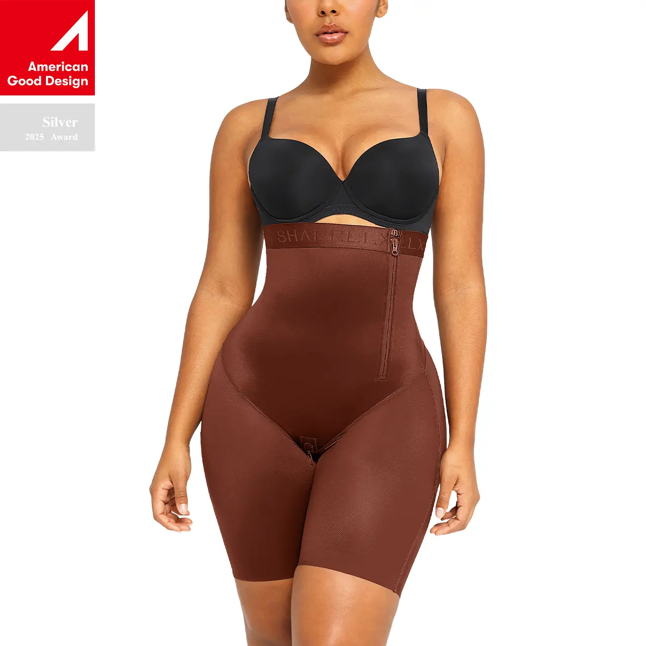 Shapellx AirSlim Shaping High Waist Brand Logo Shorts Shapewear Womenswear Panty