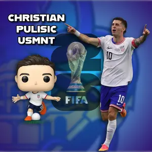 USMNT Christian Pulisic # 69 Funko Pop Vinyl Figure World Cup 2026 USA
