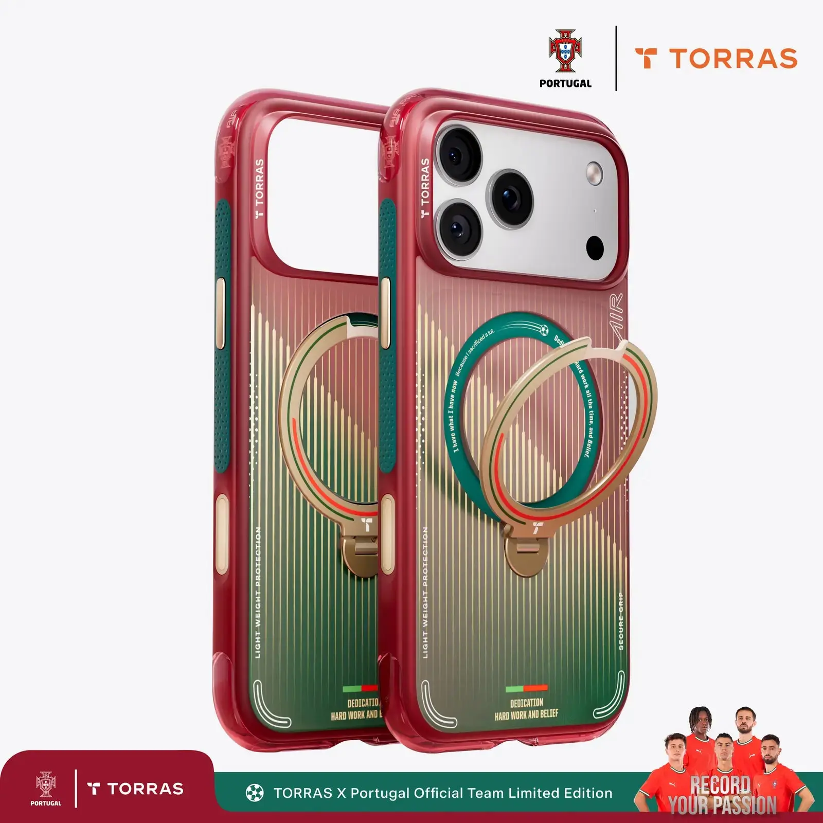 SummerVibes TORRAS × FPF Limited Edition Ostand Q3 Air Case for iPhone 17/16/15 Pro Max with 360 Magnetic Stand, Fit for MagSafe, Shockproof