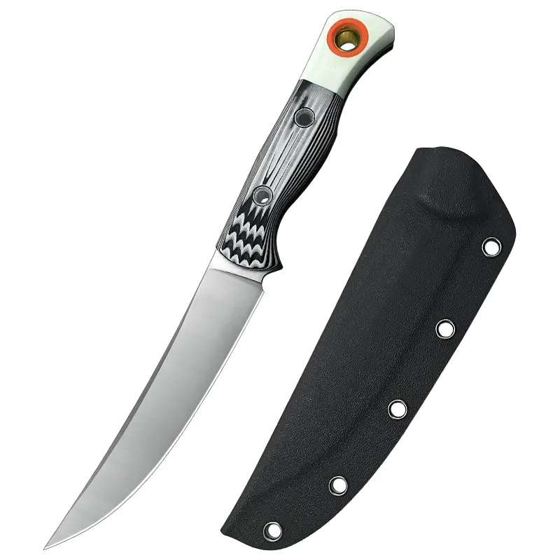Mongolian small knife, hand - held meat knife, meat - cutting and bone - picking knife, fruit knife, portable knife for outdoor barbecue and camping
