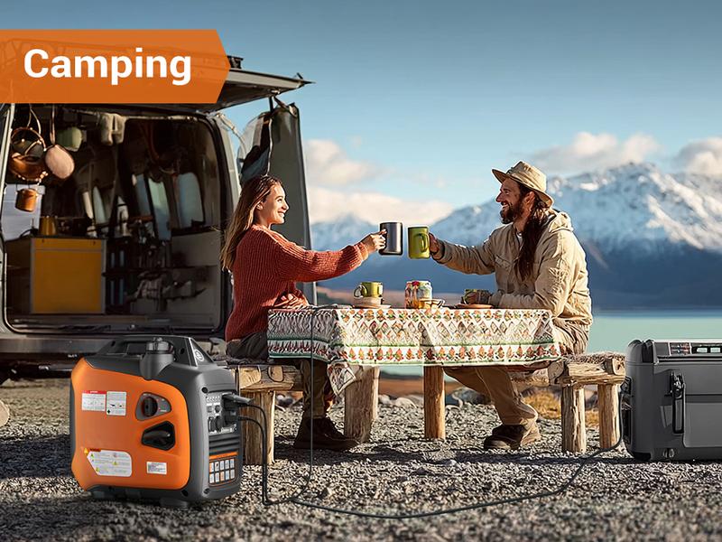 Efurden Portable Inverter Generator 2500W Gas Powered, Long Runtime Gas Generators for Home Use, Camping, Super Quiet Emergency Home Backup, with CO Sensor, EPA Compliant Efurden Portable Inverter Generator 2500W Gas Powered, Long Runtime Gas Generators for Home Use, Camping, Super Quiet Emergency Home Backup, with CO Sensor, EPA Compliant