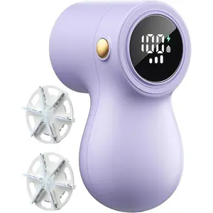 𝗥𝗲𝗰𝗵𝗮𝗿𝗴𝗲𝗮𝗯𝗹𝗲 Fabric Shaver, coldSky Lint Remover for Clothes with 3 Blades