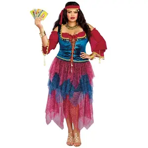 Women's Plus Size Gypsy Costume