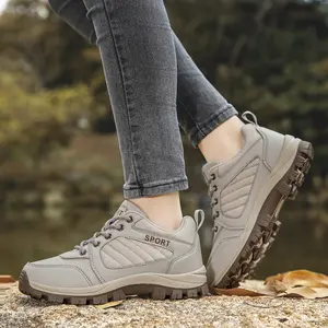 25 New Women'S Outdoor Sports Shoes, Casual And Comfortable Hiking Shoes for Women, Versatile Breathable Leisure Walking Lightweight Slip-Resistant Camping Use. Quick-Dry Non-Slip Aqua outdoor waterproof warm plush lining quick drying water shoe Mesh work
