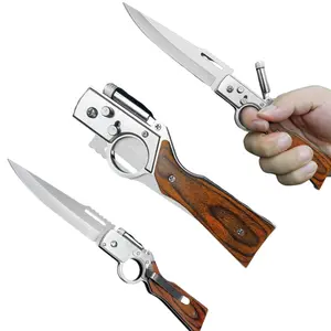Men's Gift Idea - AK47 Tactical Folding Knife for Outdoor Survival, Camping, Hunting and Everyday Carry