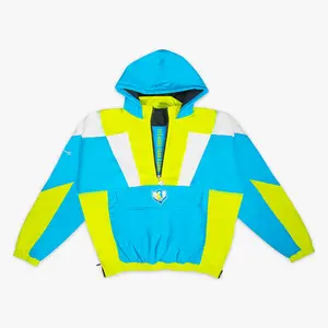 Colorblock Pullover Jacket
