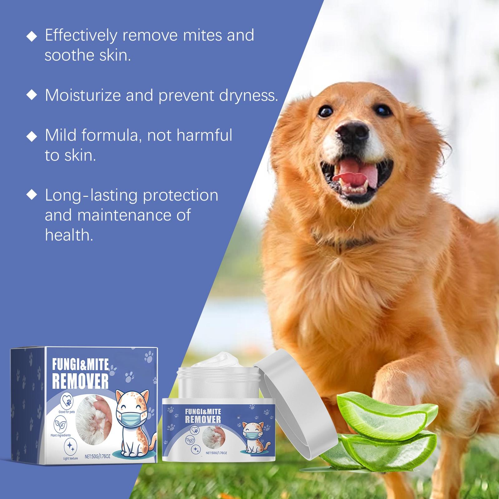 Pet Dust Removal Lotion - A topical treatment for relieving itching in dogs and cats