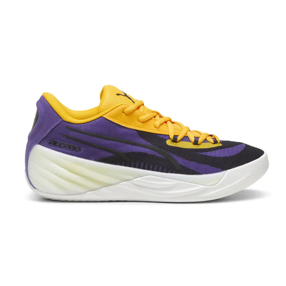 PUMA Mens All Pro Nitro Basketball Sneakers Shoes - Purple