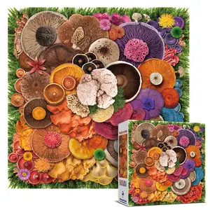 Antelope Puzzle Mushroom 1000 Piece Jigsaw Puzzle