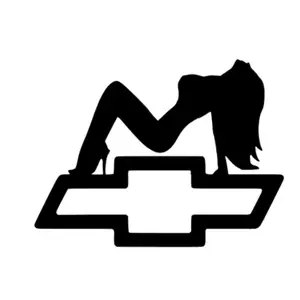Chevy Sexy Girl Decal