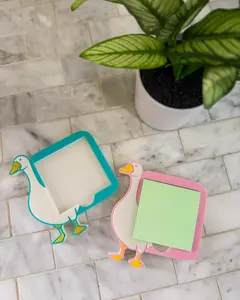 Goose Sticky Pad Holder | 3D printed