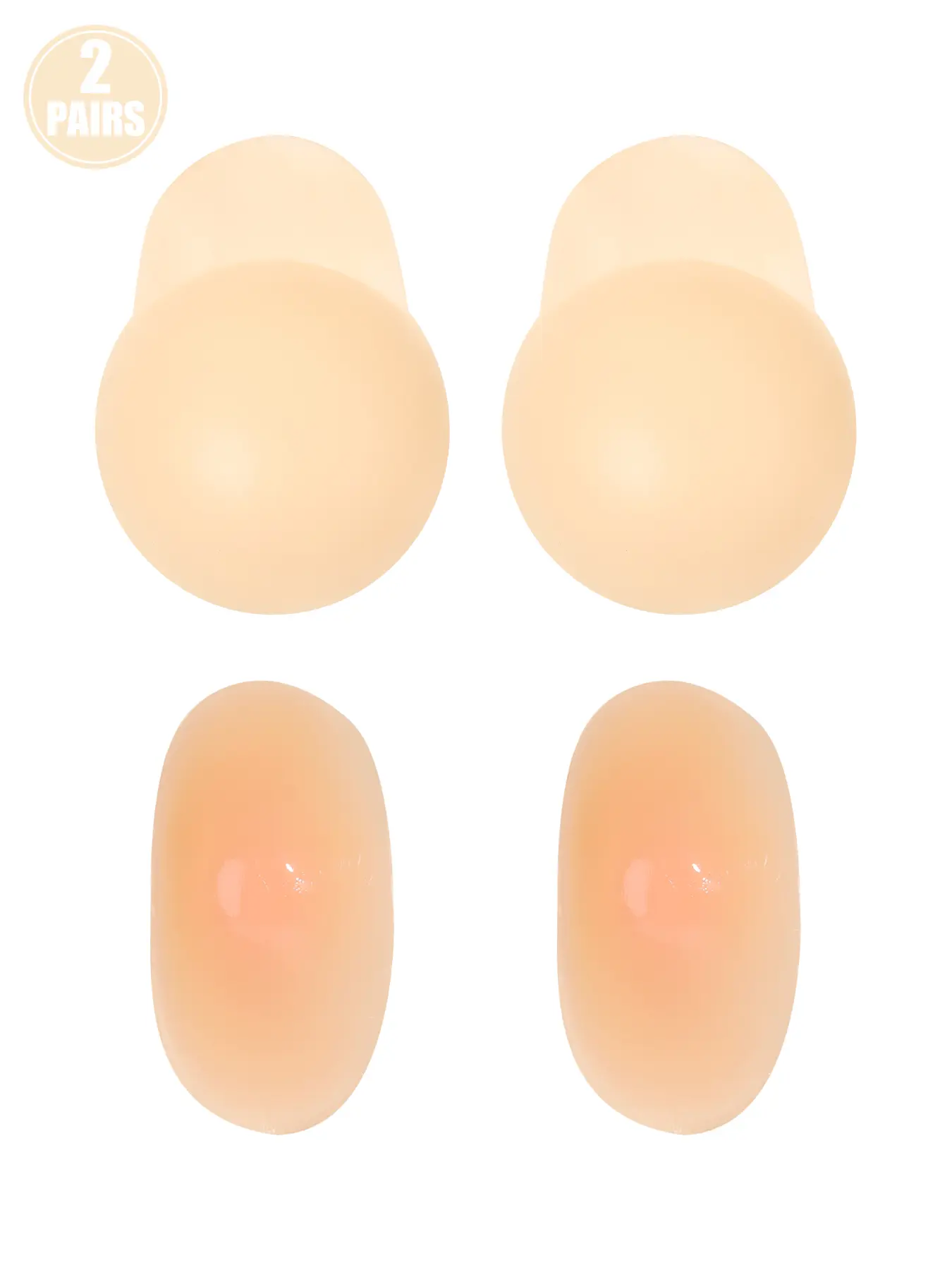 2-in-1 Shoulder Pads & Nipple Covers Combo Invisible Self-Adhesive Seamless Skin-Friendly Pads for Strapless Dresses & Daily Wear”