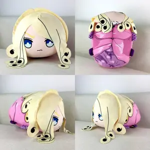 30cm Anime JoJos Bizarre Adventure Plush Pillow Cushion Guido Mista Farnese Valente Cosplay Stuffed Doll Fans Toy