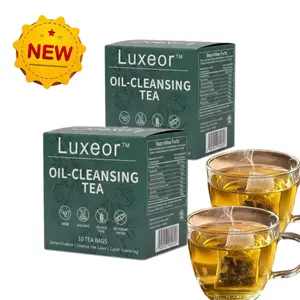 Herbal-OILL-Cleansing Tea (10 bags) - Herbal with Excellent Formula, tea for Liver, Oil-Reducing Tea Herbal Chinese Tea,  Caffeine-Free, Cooling Tea cleanse Beverage