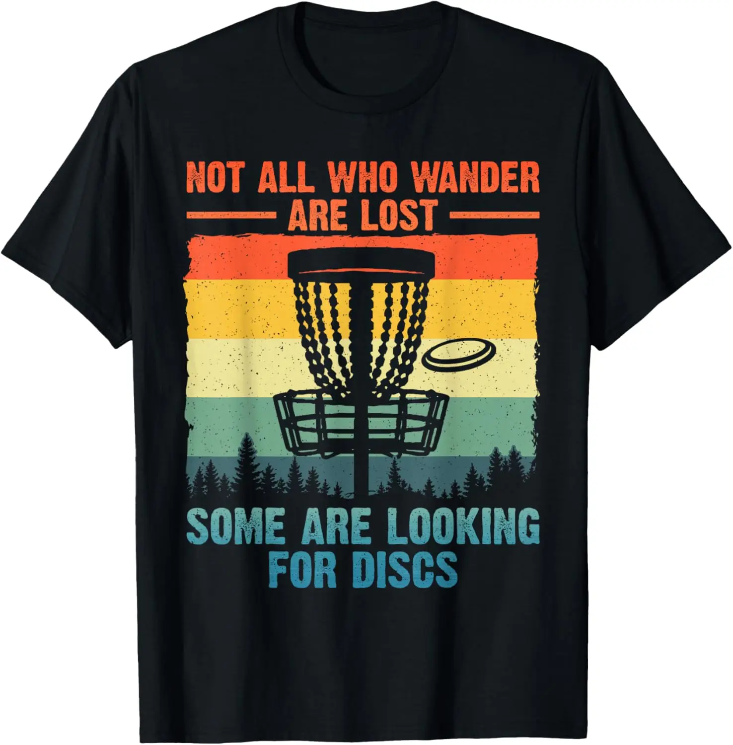 100%cotton Funny Disc Golf Art for Men Women Disc Golfer Play Disc Golf T-Shirt
