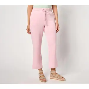Belle by Kim Gravel Petite ScubaLuxe Sunset Hues Crop Pants