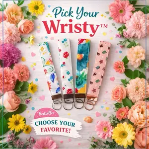 The Wristy Fabric Wristlet Keychain