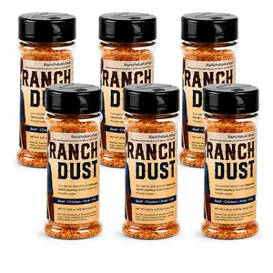 Ranch Dust Seasoning | Pack of 6 | 5.25 oz | Ranch Brands LLC