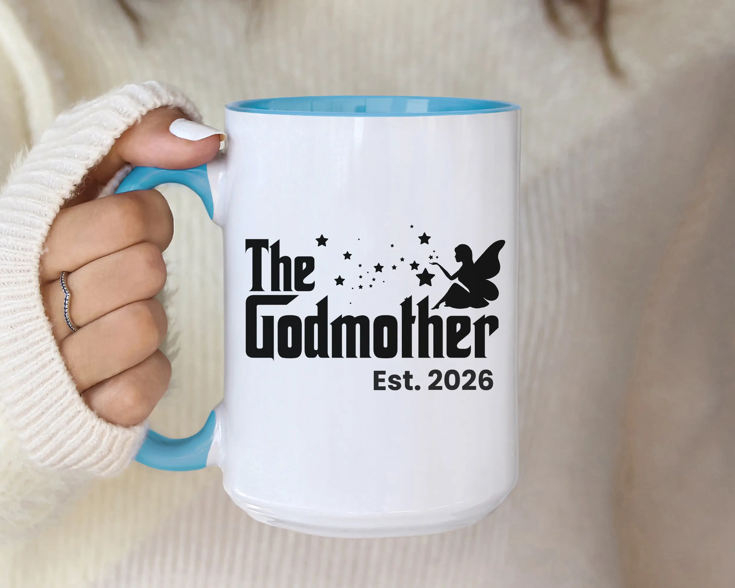 Personalized Godmother Mug | Will You Be My Godmother Gift