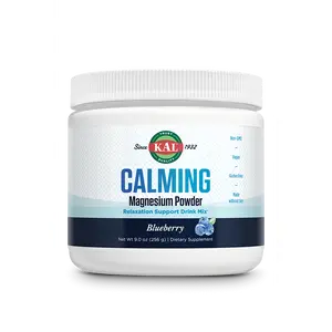 KAL Calming Magnesium Powder Blueberry - 90 oz Dietary Supplement for Relaxation Support and Healthcare Springtok Vitamin Fitness Calcium Edible