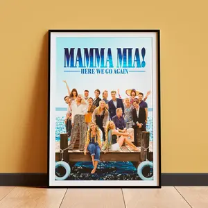 Global Stylish Mamma Mia! Here We Go Again Movie Wall Art Poster Unframed For Your Home Decor Collection