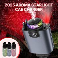 Car Charger with Aromatherapy and Starlight