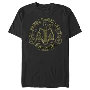 Men's Harry Potter Hufflepuff House Emblem T-Shirt