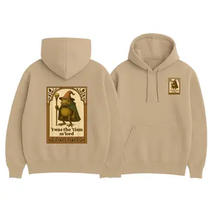 Men's Funny Wizard Frog Autism Consciousness Hoodie-'This is my disease' Medieval Frog, Suitable for Masquerade, Comic-Con and Daily Leisure Wear-Perfect Gift for Adults, skin-friendly softness, outdoor