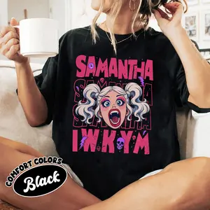 Samantha IWKYM Comfort Colors Shirt, Dungeon Crawler Bookish Tee, DCC Merch