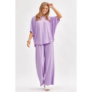 Dear Scarlett Wrinkle Free Travel Coastal Two Piece Set | S-3X
