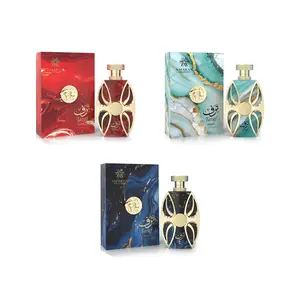 Taraf Luxury Fragrance Trio by Amaran – Rouge, Verde & Bleu Eau de Parfum Bundle | Bold, Fresh & Deep Unisex Scents | Long-Lasting Dubai Perfumes for Men & Women | 3 x 100ml Premium Collection