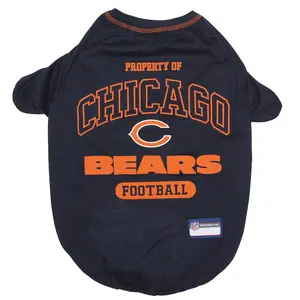 CHICAGO BEARS TEE SHIRT FOR DOGS AND CATS                               