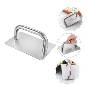 Stainless Steel Pastry Press, Manual Candy Cane Press, Cake Press Tool, Flattening Tool for Baking, Kitchen Essential, Durable Design