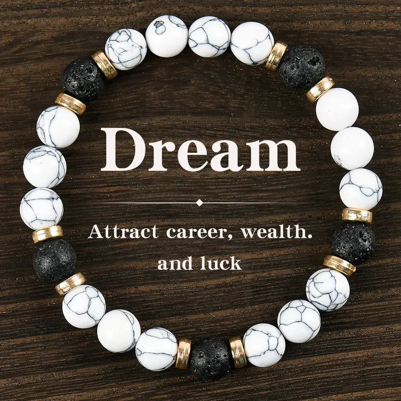 ARPURRAINA Elegant Fortune Charm Bracelet - Natural Crystals, Multicolored Beads, Adult Men's Fashion Jewelry, Birthday Gifts for BF, Great for Birthdays, Ideal Party Gifts