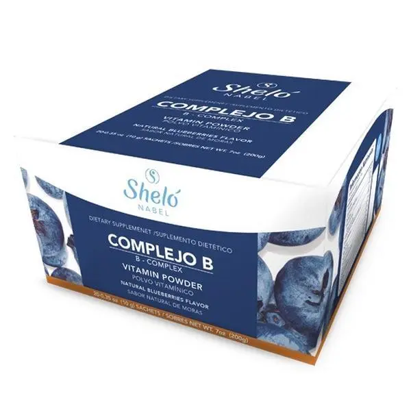 B Complex/ Complejo B Dietary Supplements Edible Vitamin