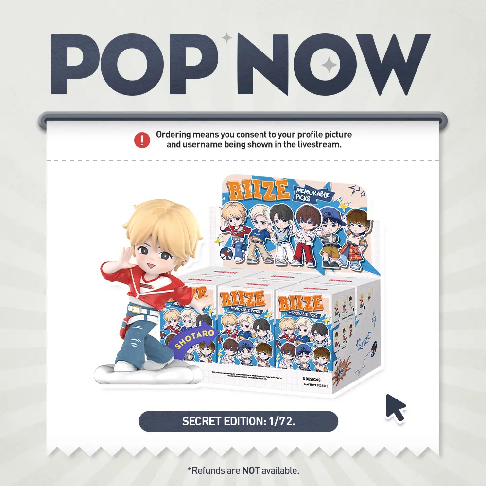 [POP NOW] POP MART RIIZE Memorable Picks Series Figures Blind Box Fun Toy-Whole Set
