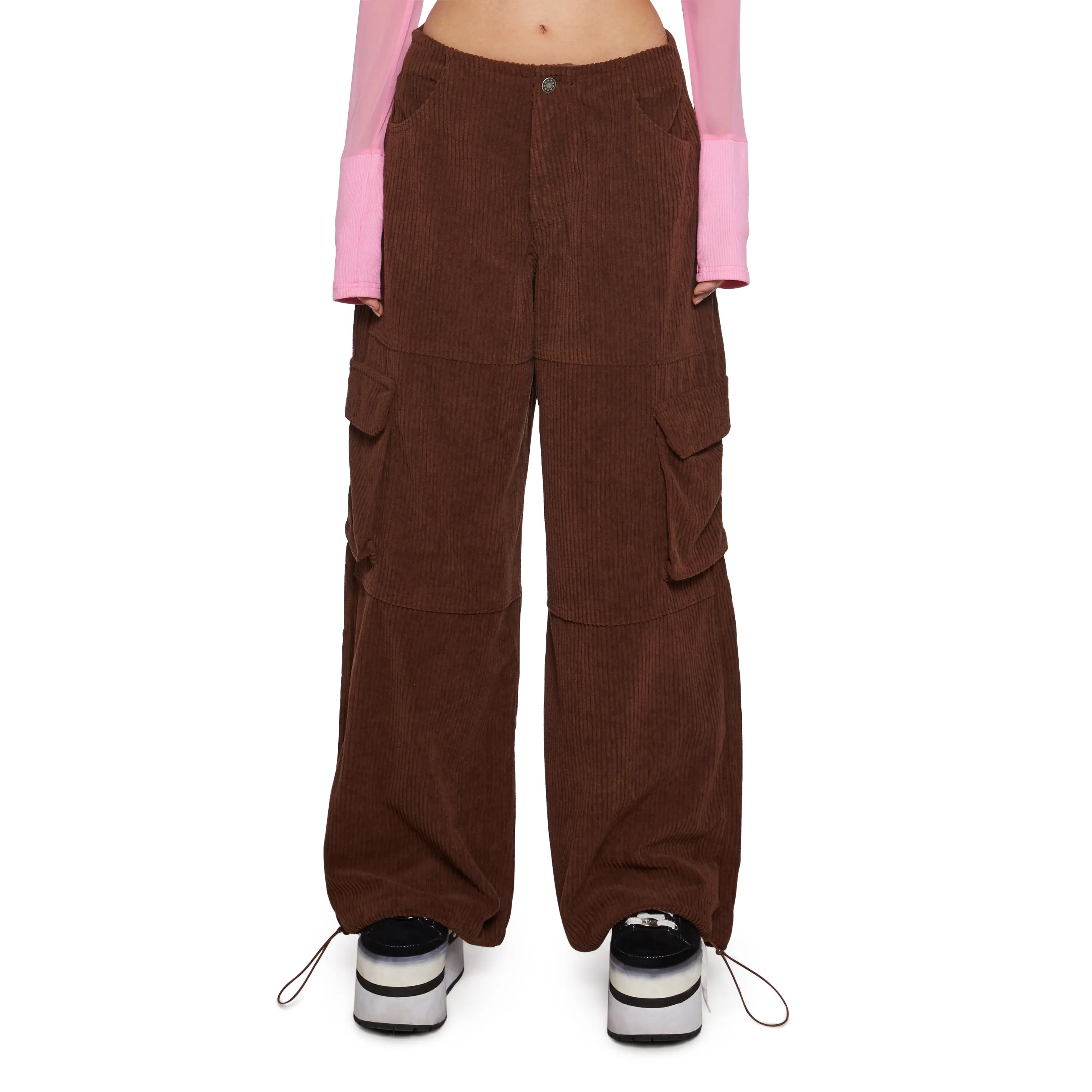 Oh My Bad Corduroy Cargo Pants