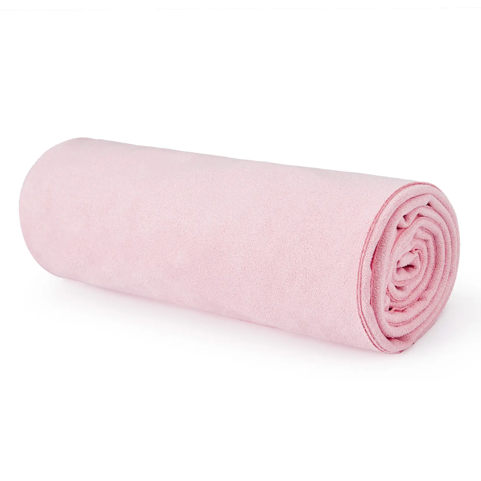 Quick-Dry Non-Slip Yoga Mat Towel – Lightweight Suede Microfiber Sweat Absorbent for Pilates, Hot Yoga & Bikram – 72" x 26", 3 Color Options