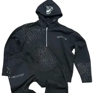 4ngel Junky Distressed Sweatsuit