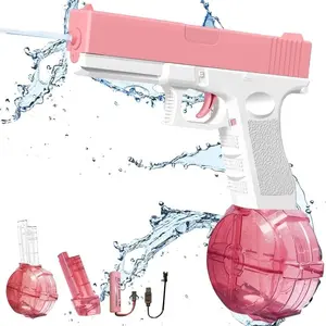 Adult Children Automatic Electric Water Gun, 434cc+58cc Large Capacity Fun Spray Gun, Automatic Water Blasts, Ideal for Pool Party Beach Outdoor Activities