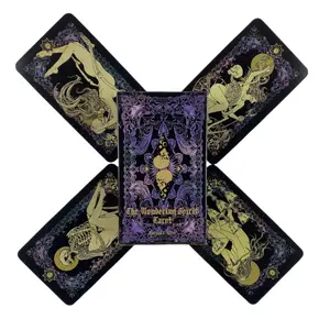 The Wondering Spirit Tarot Cards A 82 Deck Oracle English Visions Divination Edition Borad Playing Games