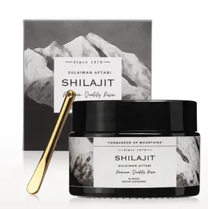 Pure Himalayan SHILAJIT | Gold Grade Resin | Sun-Dried | 30 grams | 85+ Trace Minerals | Humic & Fulvic Acid | Lab-Tested in US | Supplement for Men and Women | 2 Month Supply