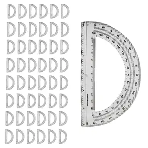 180 Degree Wholesale Protractors - Bulk School Supplies - Bulk Case of 48
